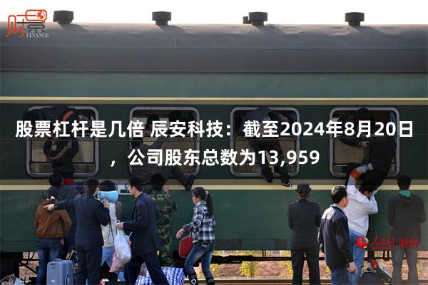 股票杠杆是几倍 辰安科技：截至2024年8月20日，公司股东总数为13,959